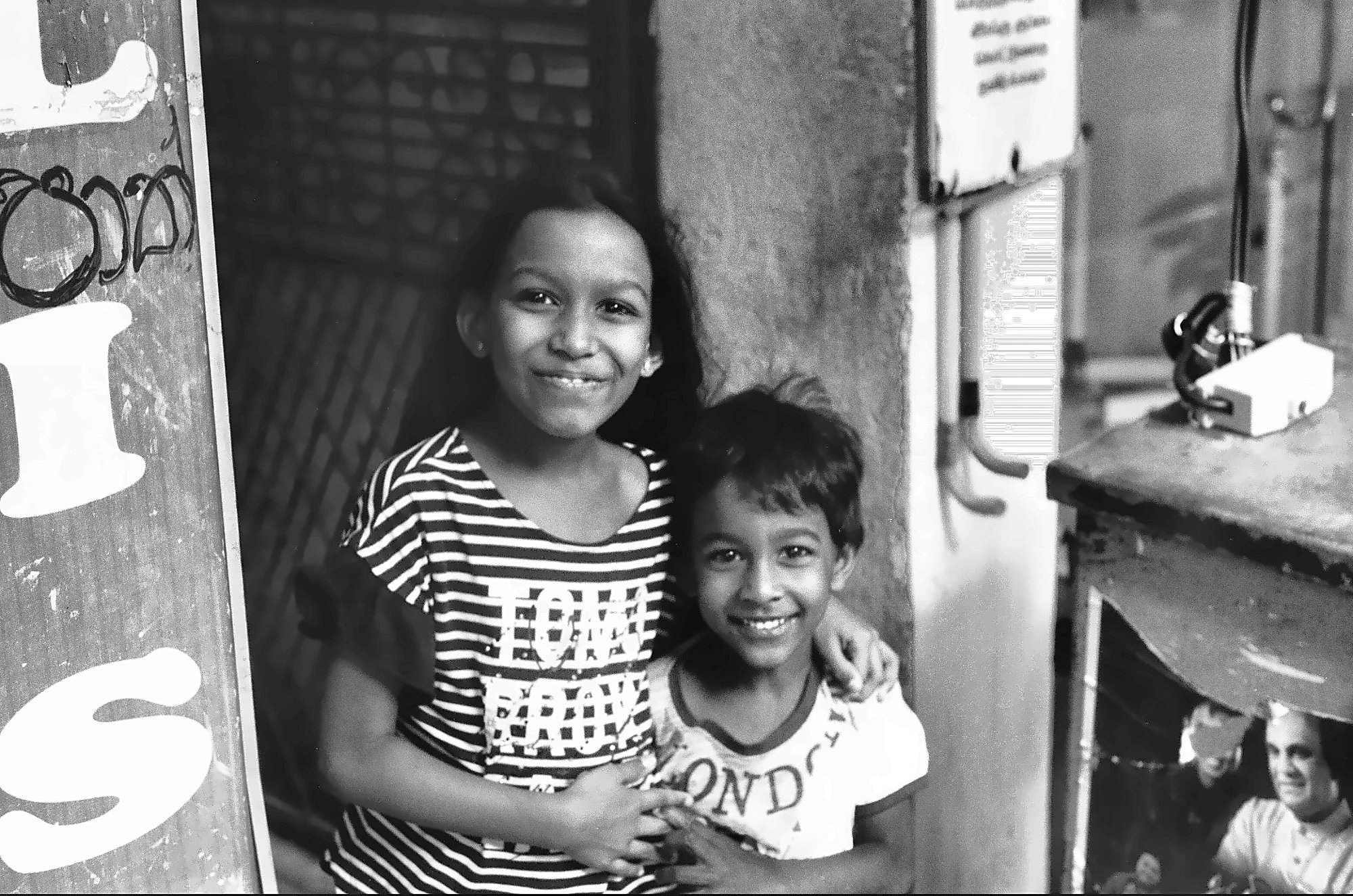 A doorway in Sri Lanka