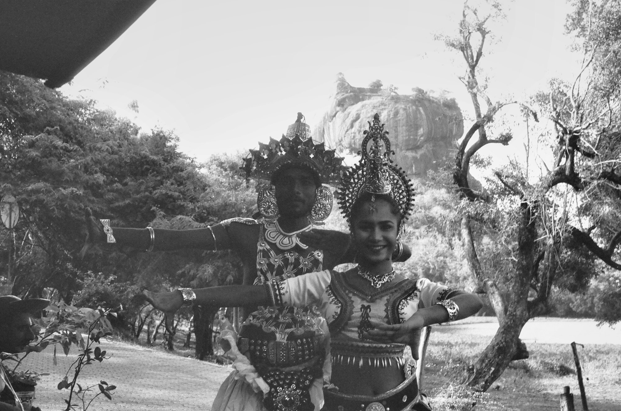 Sigiriya's shadow, someone's smile